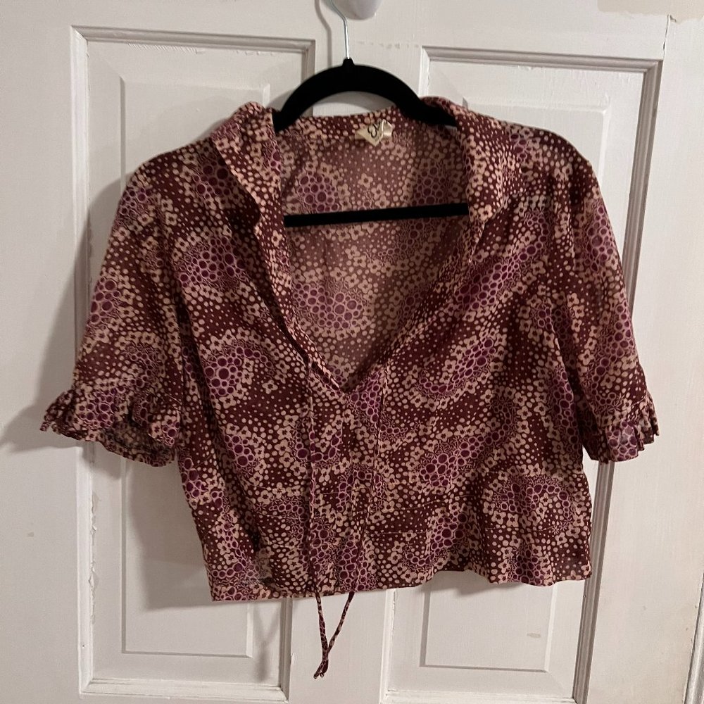 Vintage crop top